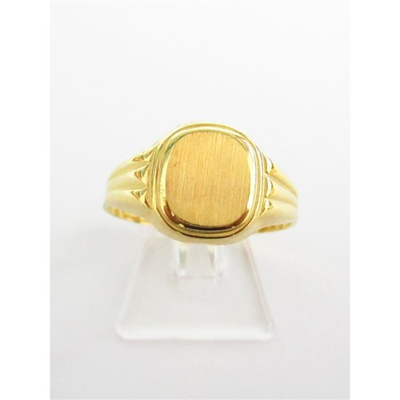 Anello Artigianale Bambino in Oro giallo 228/102/2-D199 - 228/102/2-D199